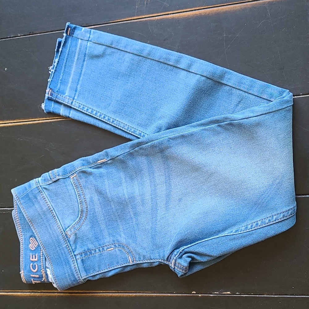 NEW Girls Justice Skinny Jeggings size 8 Slim